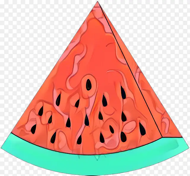 西瓜 圆锥形 三角形