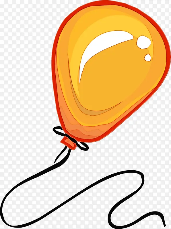 气球 橙色 橙色气球