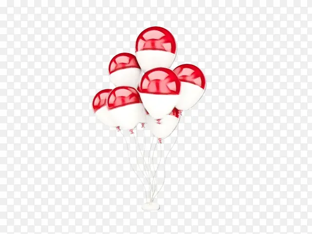心脏气球红色派对用品