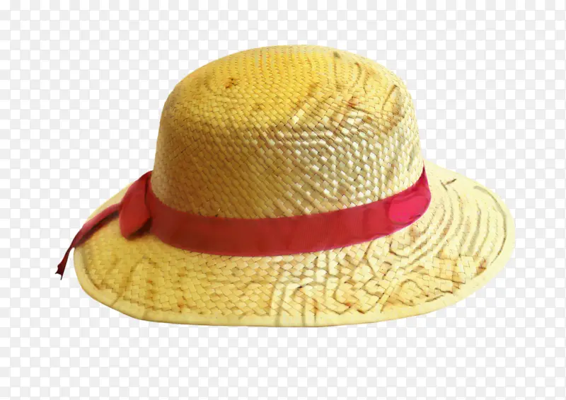 采购产品太阳帽 软呢帽 黄色