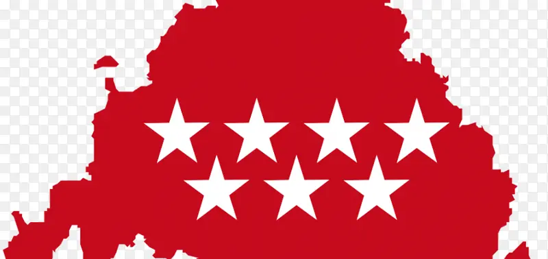 马德里 马德里共同体旗帜 马德里共同体盾徽