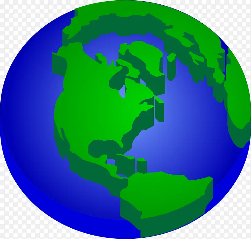 地球 绿色 世界