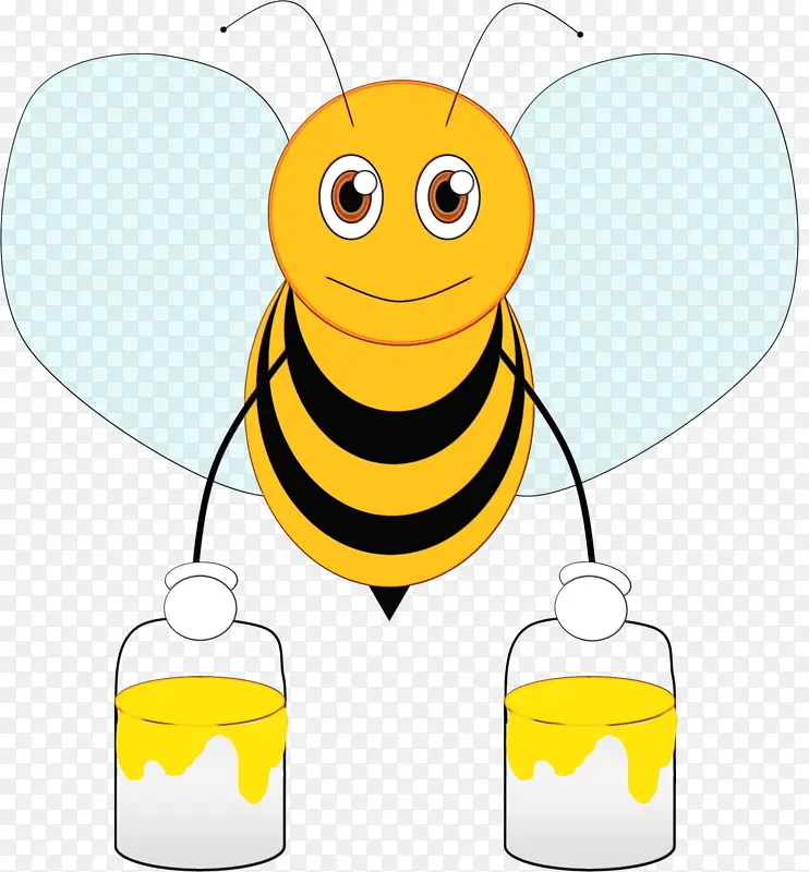 蜜蜂 卡通 大黄蜂