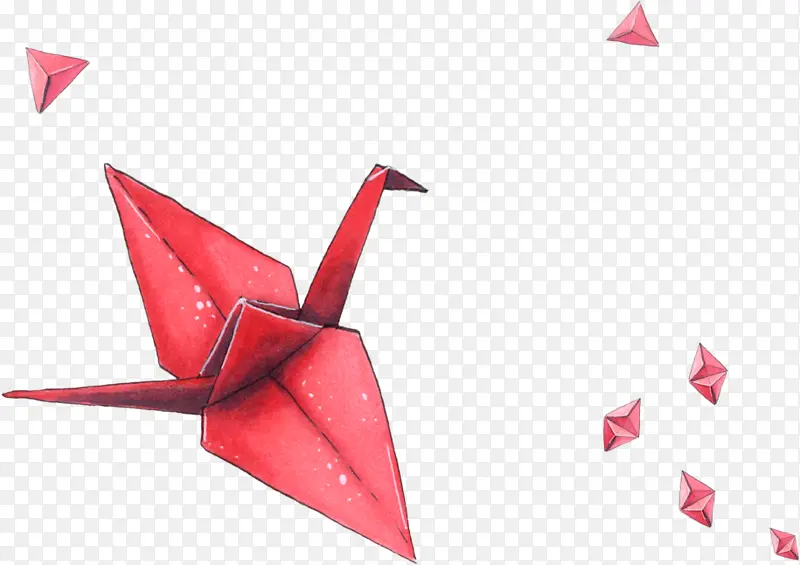 折纸 折纸纸 鹤