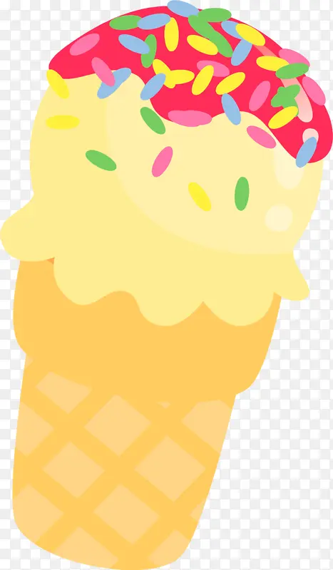 冰淇淋筒 冰淇淋 奶油