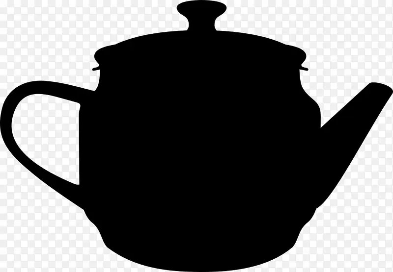 茶壶 轮廓 茶