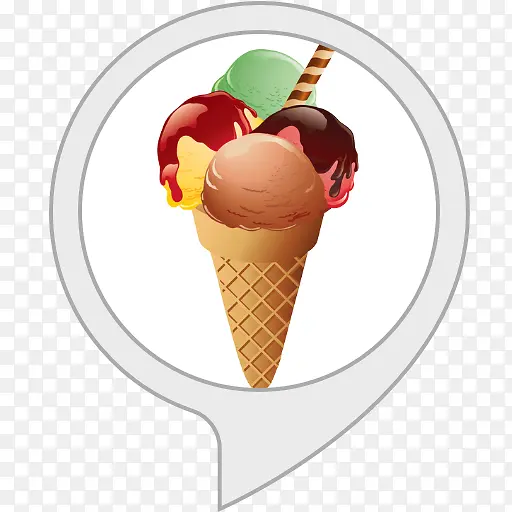 冰淇淋 圣代 冰淇淋筒