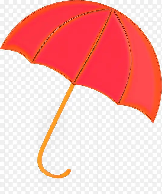 雨伞 橙色 叶子