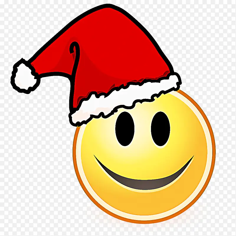 圣诞老人 微笑 表情符号