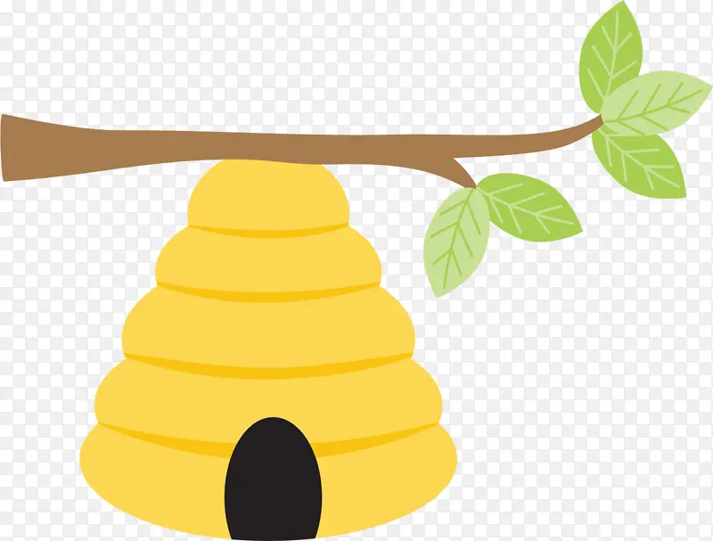 蜜蜂 蜂巢 图画