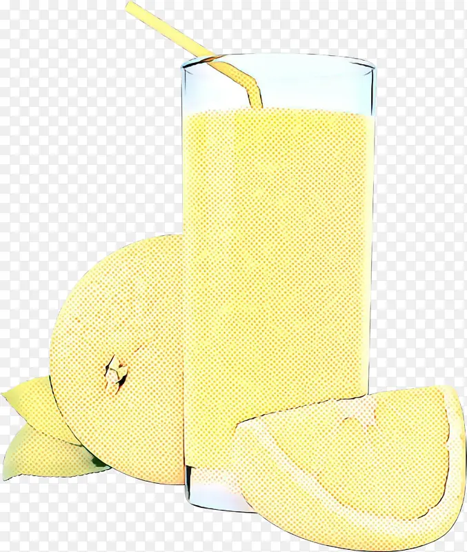 黄色 水果 冰沙