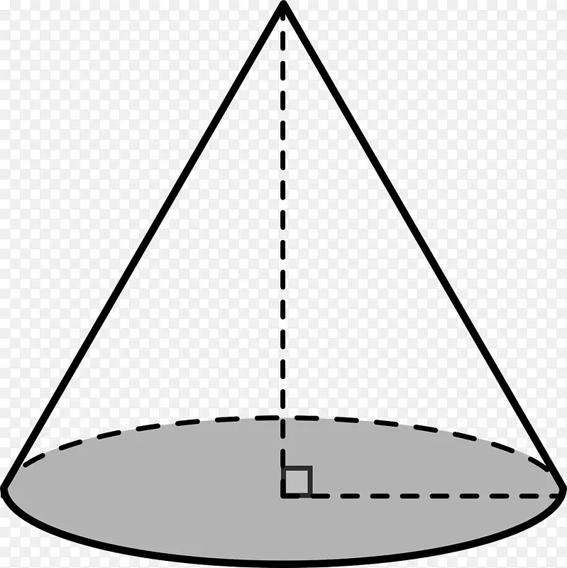 圆锥体 三维空间 形状