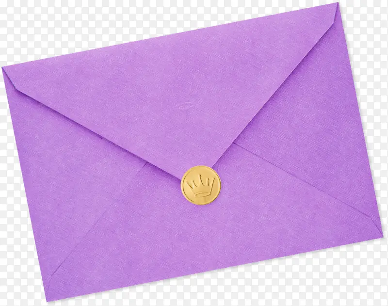 纸 紫色 信封
