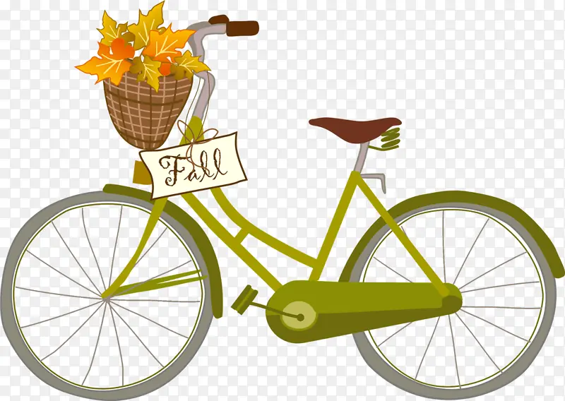 自行车 艺术自行车 自行车篮子