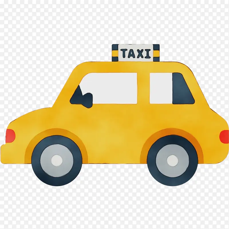 出租车 表情符号 汽车