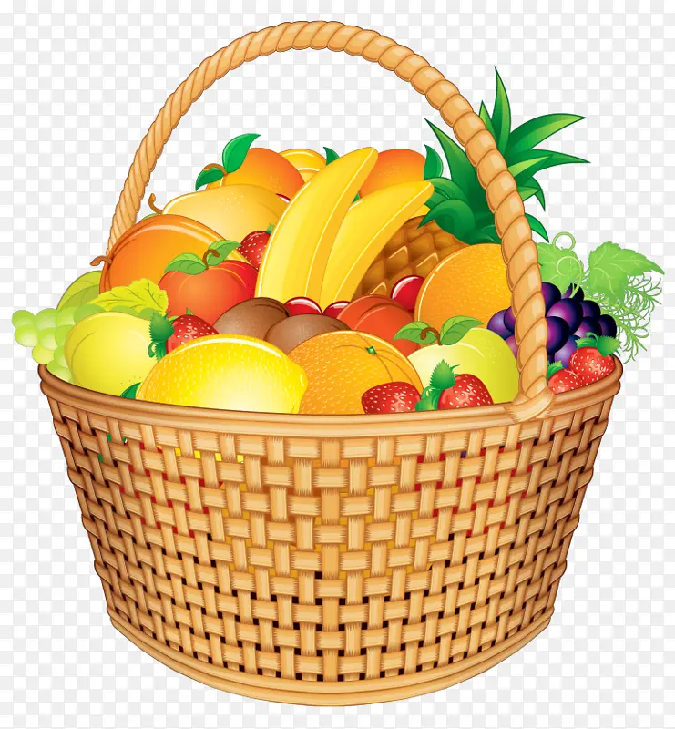 食品礼品篮 篮子 水果