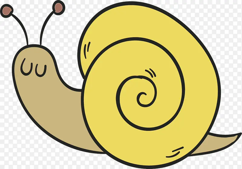 蜗牛 绘画 动物
