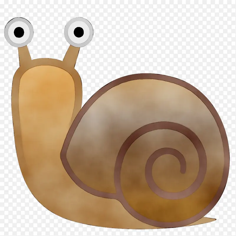 蜗牛 表情符号 腹足动物