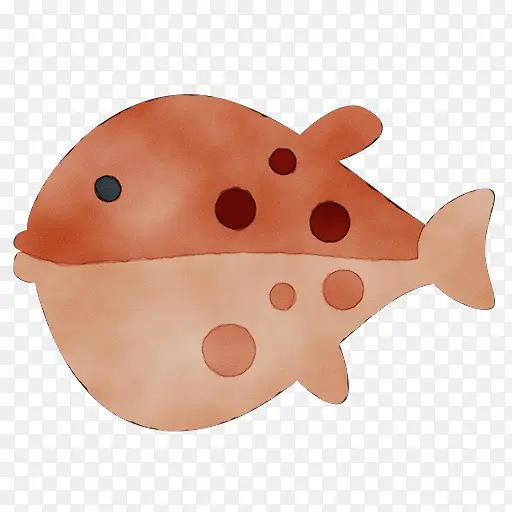 鱼 河豚鱼 表情符号
