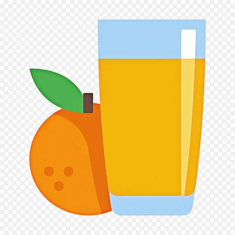 黄色 橙汁 橙汁饮料
