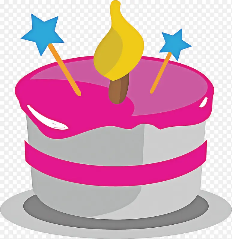 生日蛋糕 蛋糕装饰 派对帽