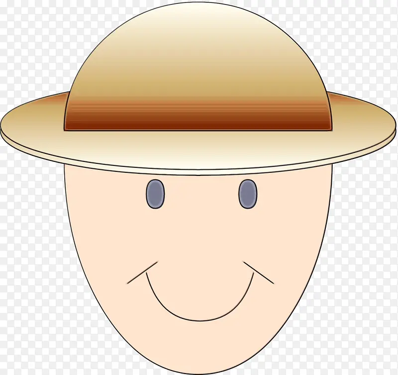 牛仔帽 微笑帽 帽子