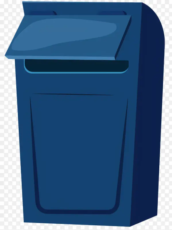 回收箱 回收 钴蓝