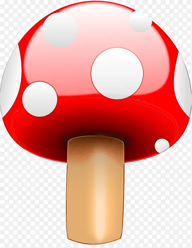 蘑菇 红色 材料特性