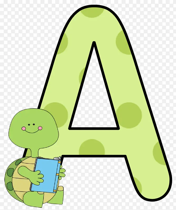 海龟 字母表 纸