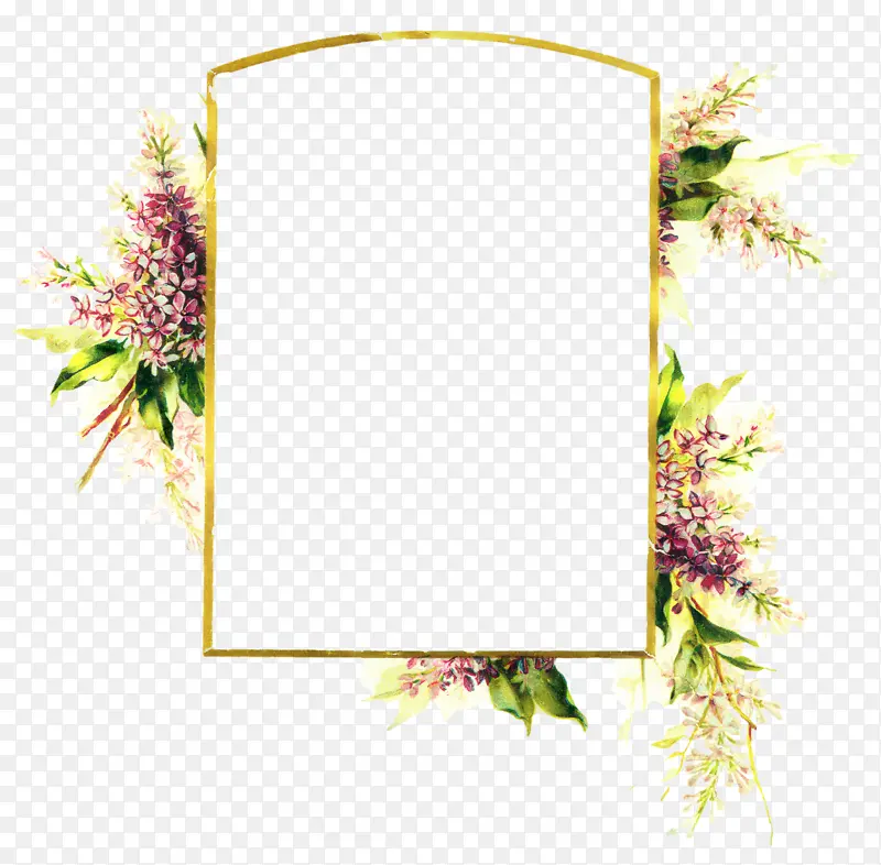 花卉设计 画框 花框