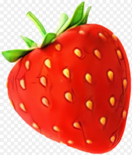 表情符号 苹果颜色表情符号 草莓