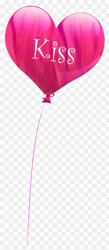 气球 心形 粉色