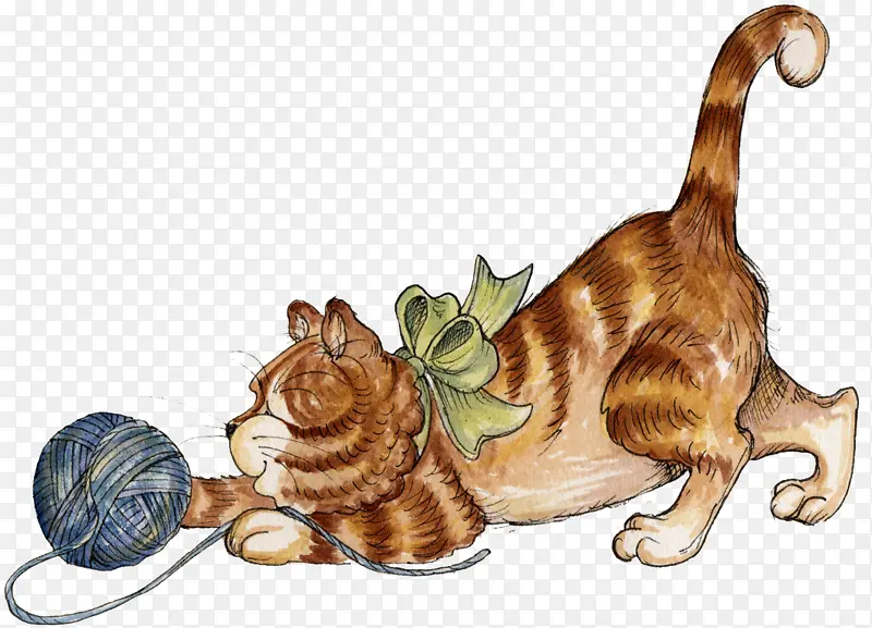 暹罗猫 斯芬克斯猫 绘画