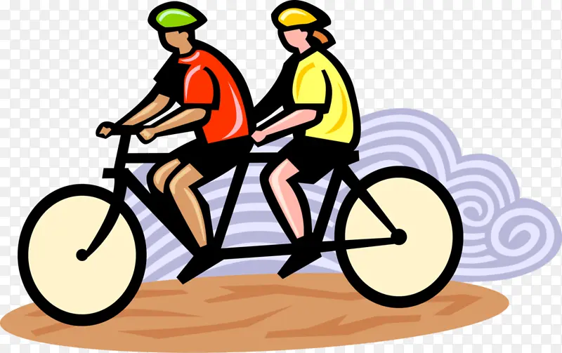 自行车 双人自行车 四轮车