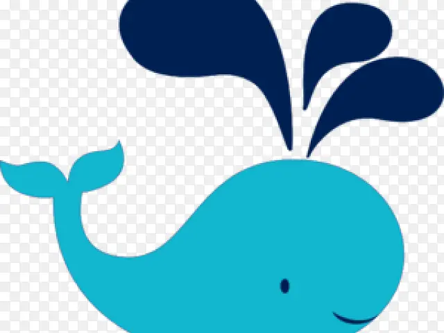 鲸鱼 蓝鲸 海军蓝