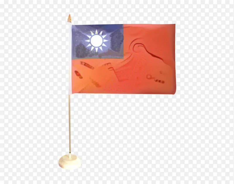 矩形 旗帜 橙色