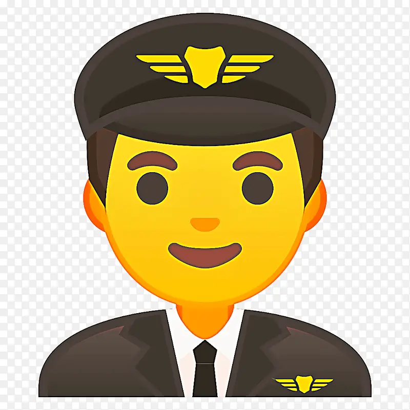 表情符号 飞行员 飞机PNG图片素材下载_图片编号6814589-PNG素材网