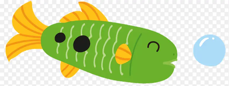 绿色 鱼 水果