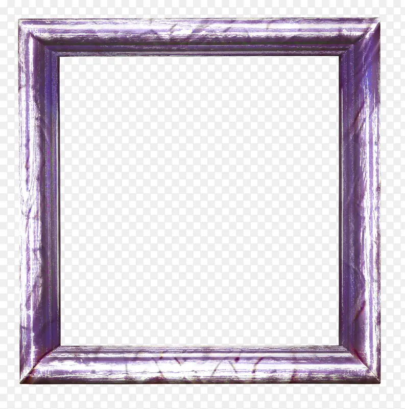 画框 紫色 素描