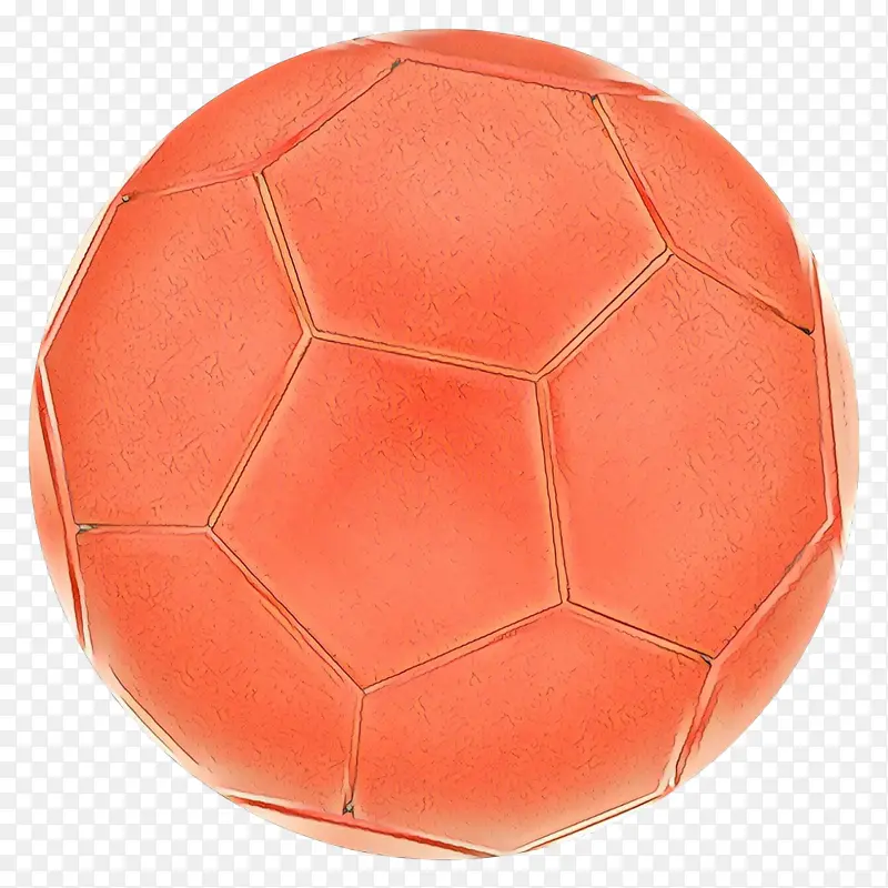 足球 球 橙色