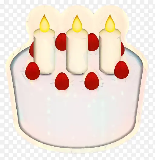 生日蛋糕 蛋糕 表情符号