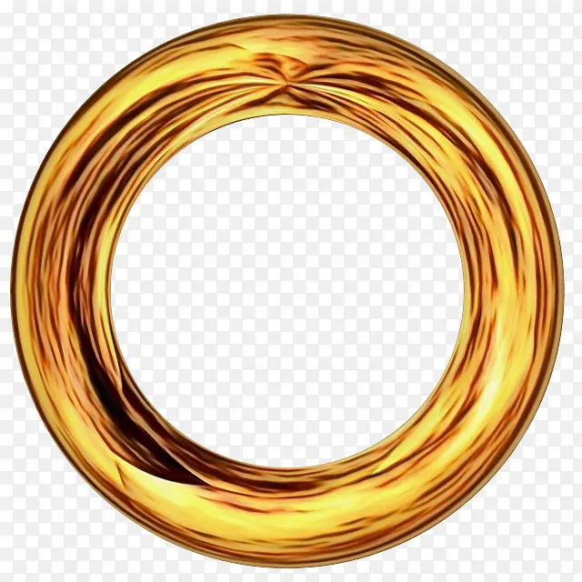 戒指 黄金 圆圈