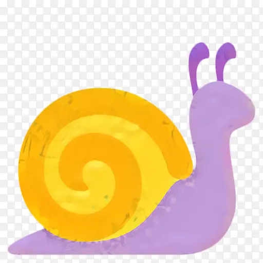 蜗牛 黄色 蜗牛和蛞蝓