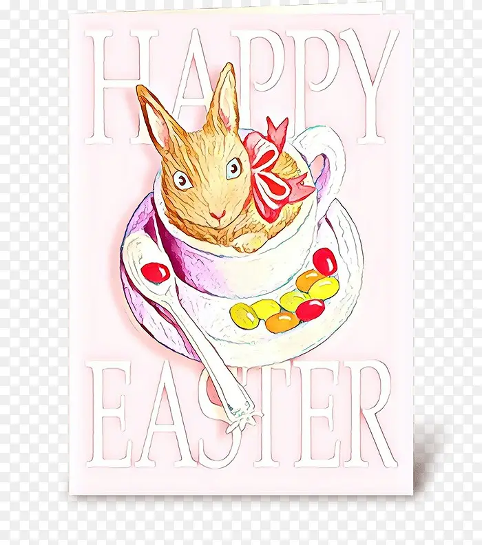 兔子 纸 复活节兔子
