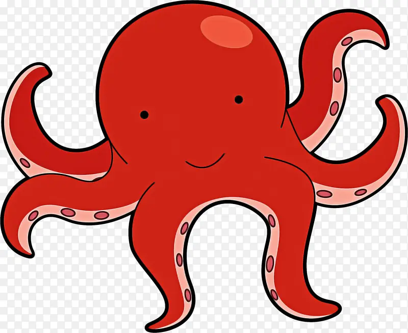 章鱼 动物 卡通