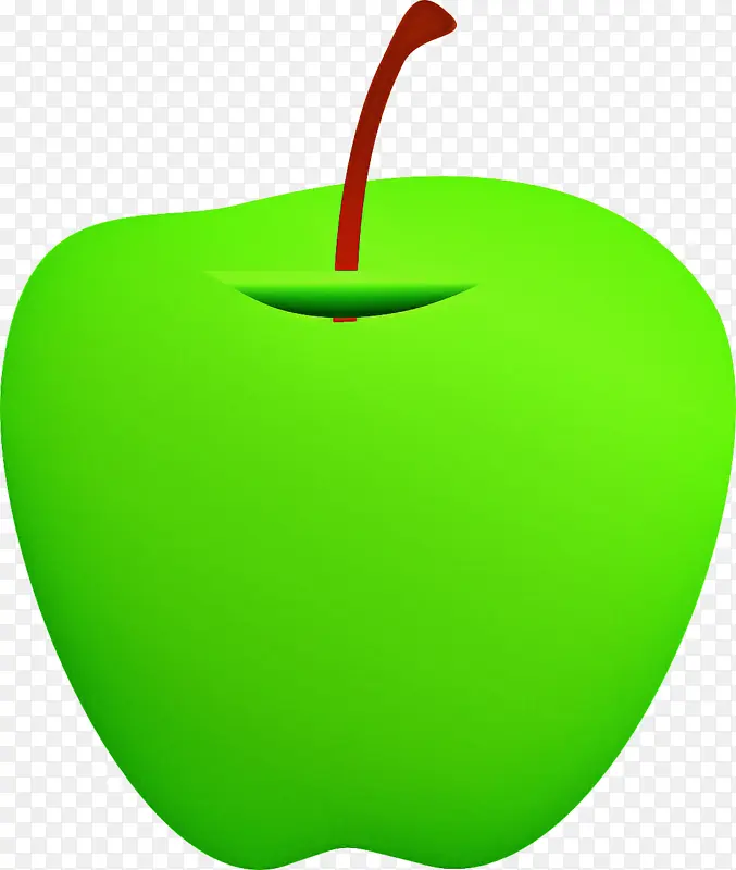绿色 电脑 苹果