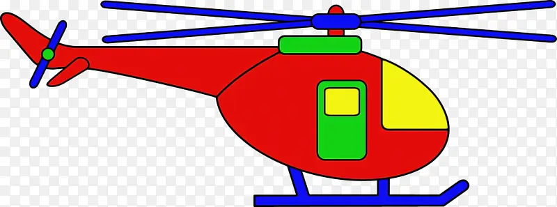 直升机 直升机旋翼 线