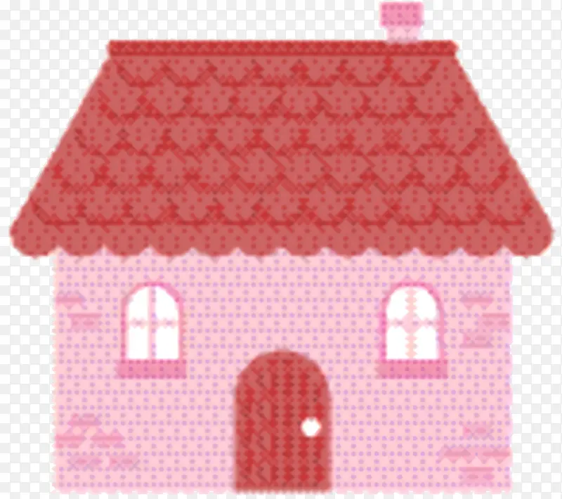 纺织品 房子 粉色