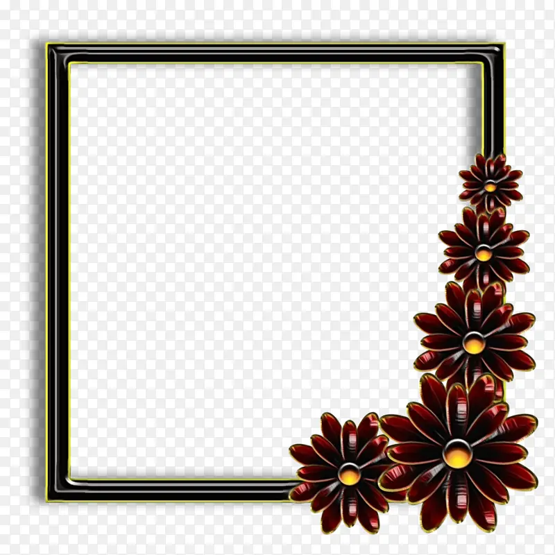 花卉设计 相框 切花