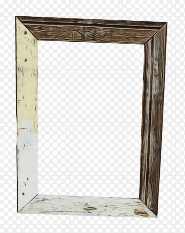 画框 木材 长方形